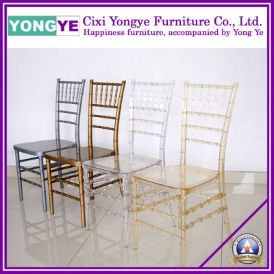 PC Different Colors Resin Chiavari Chair for Wedding